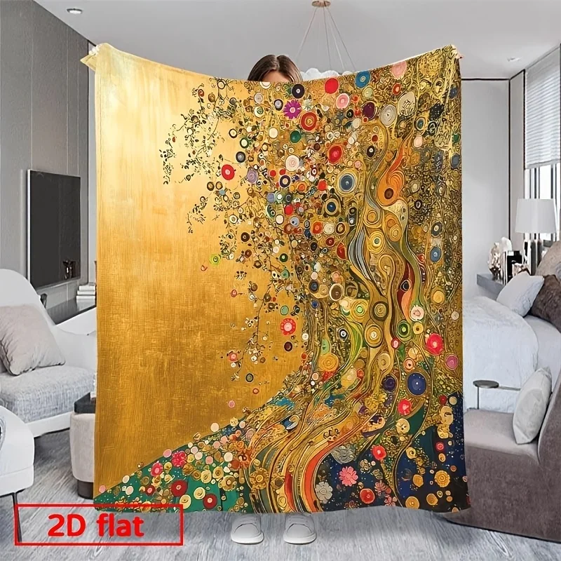 Vibrant Bohemian Tapestry Throw Blanket Boho Chic Wall Hanging Decorative Cozy Living Room Decor