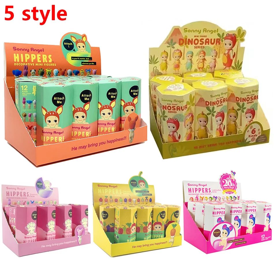 Sonny Angel Blind Box 20th Anniversary Hippers Back Dreaming Fruit And Vegetable Series Figure Mode Doll Keychain Christmas Gift