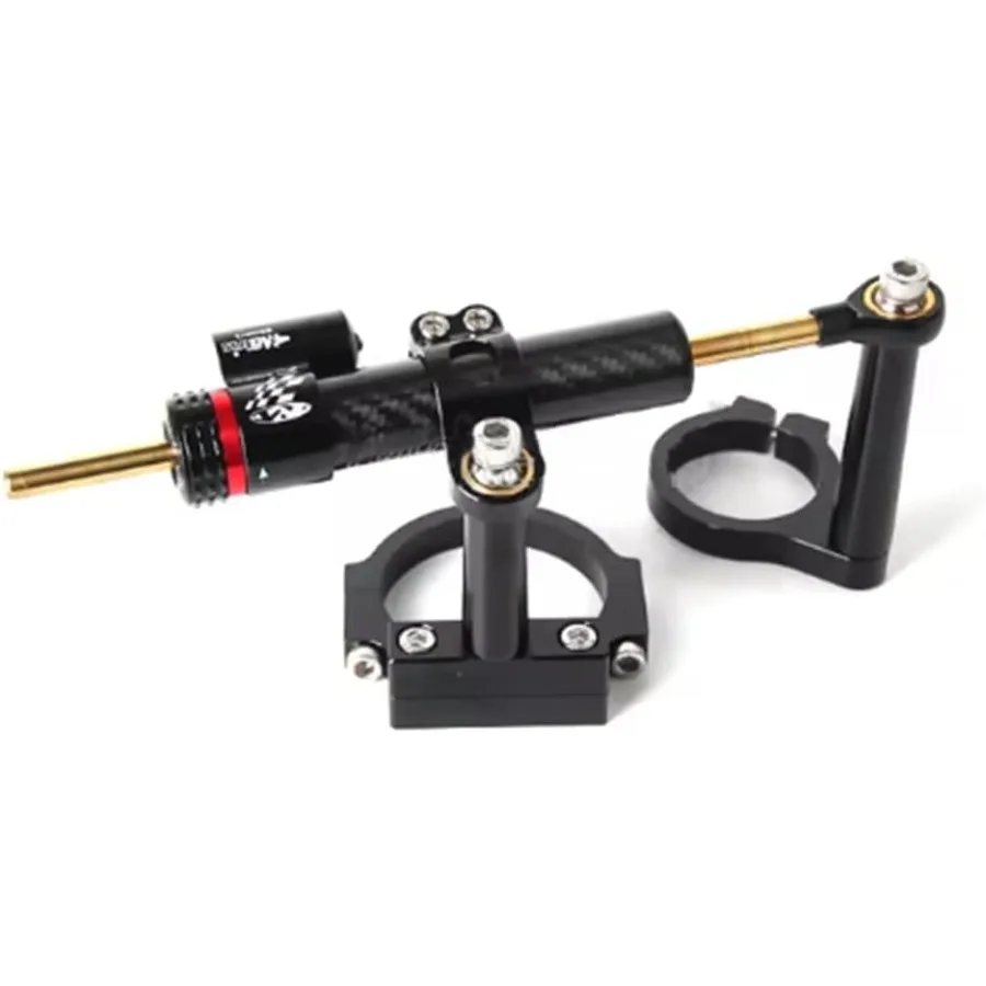 ل ZX4R ZX4RR ZX25R 2024 اكسسوارات المثبط التوجيه المثبط دراجة نارية التوجيه المثبط الجبهة استقرار قوس تصاعد عدة Z