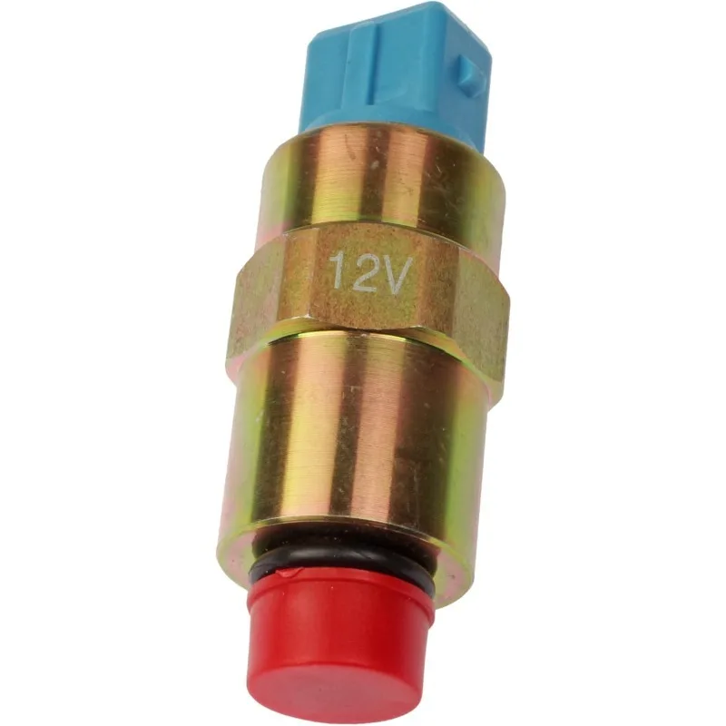 12V Fuel Pump Solenoid 26420469 For Perkins Engine 1004-4 1004-42 903-27 1104D-44 1104C-44 1006-6 1006-60 D3.152 Replacement
