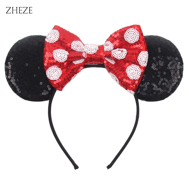 Disney Black Mouse Ears Headband For Girls 5\