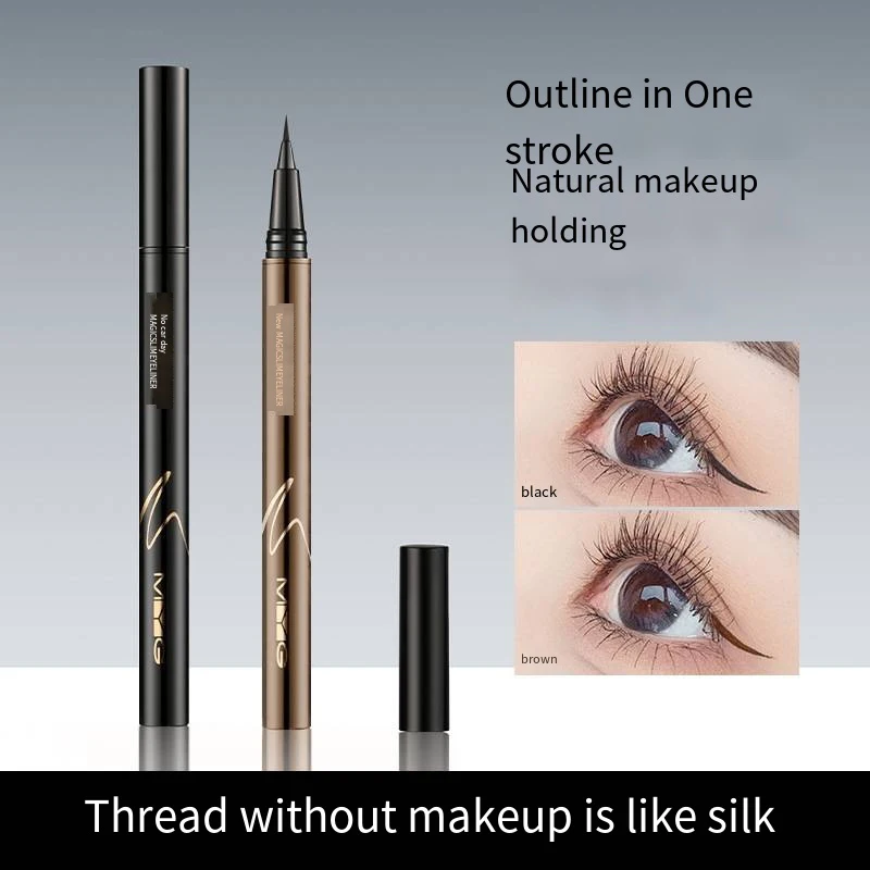 Modny eyeliner w płynie Wodoodporny eyeliner w ołówku Szybkoschnący, nie kwitnący Naturalny eyeliner w płynie Trwałe narzędzia do makijażu