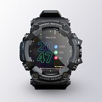 Fitness Tracker Smart Watch for Men Heart Rate Monitor Blood Pressure Smart Watch Suitable for Android IOS
