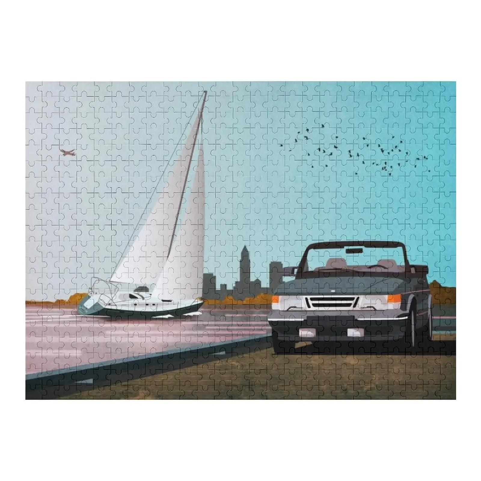 

Пазл Saab 900 персонализированный подарок свадьба Iq персонализированный пазл
