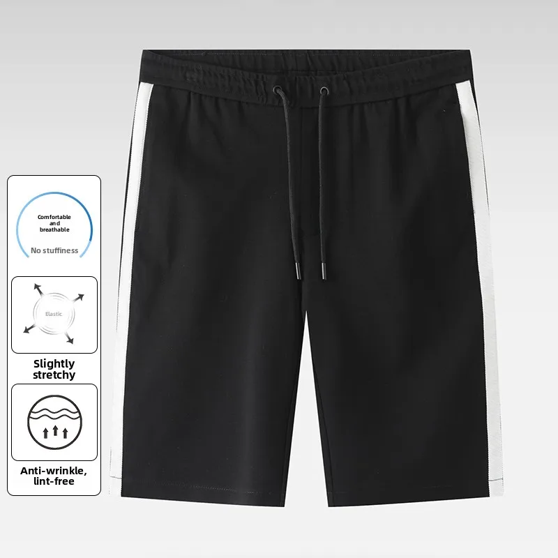 

Men's Casual Elastic Dstring orts Summer Faion Color Blo Comfortable Straight Leg Casual Pants Brand Other mid Waist...