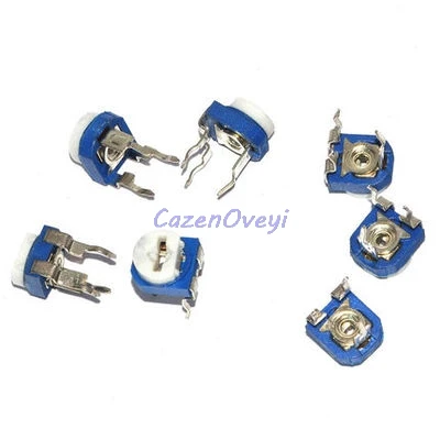 20 pcs / lot RM065 RM-065100200500 1K 2K 5K 10K 20K 50K 100K 200K 500K 1M ohm Trimpot trimmer potentiomètre résistance variable