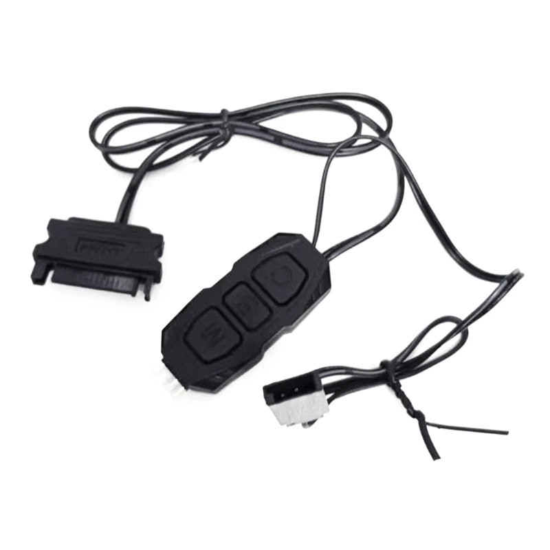 5V 3Pin naar ARGB Adapter Controller Computer Fan LED-verlichting Controller 594A