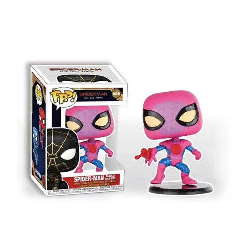 Pop Spider-Man Heroes Are Homeless Peter Parker Mysterio GWEN Venom Vinyl Action Figures Collectible Model Toys Gift