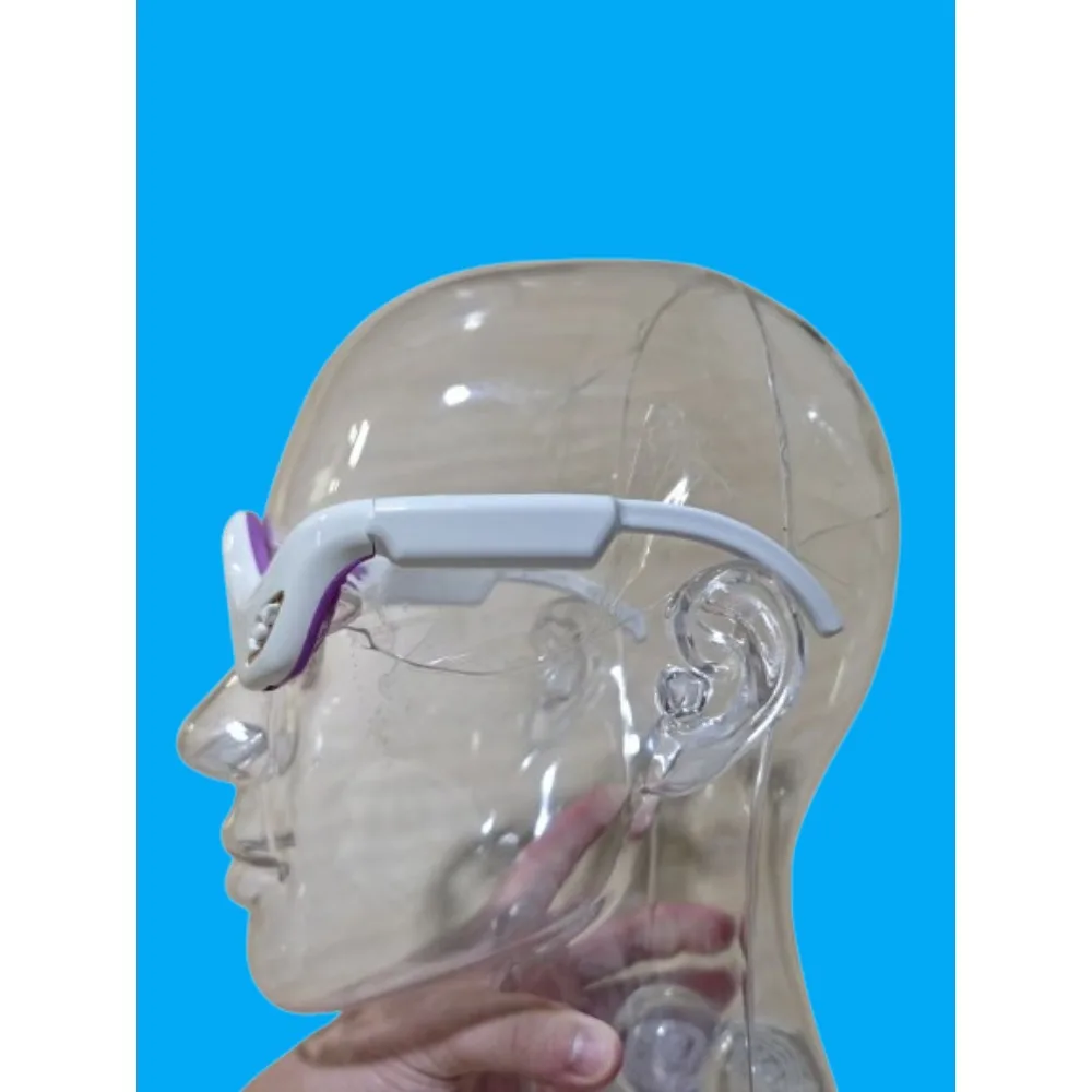 

3D-вибрационная маска-массажер для глаз — перезаряжаемая для лечения темных кругов и отечности, антивозрастной уход за глазами