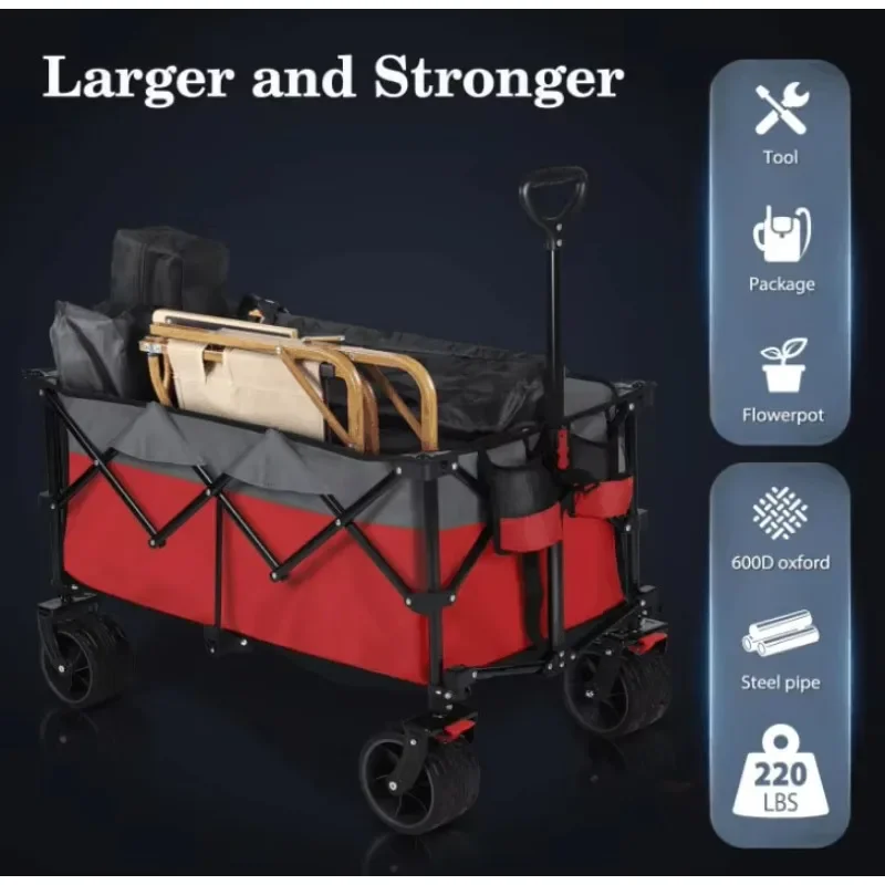 outdoor foldable trolley