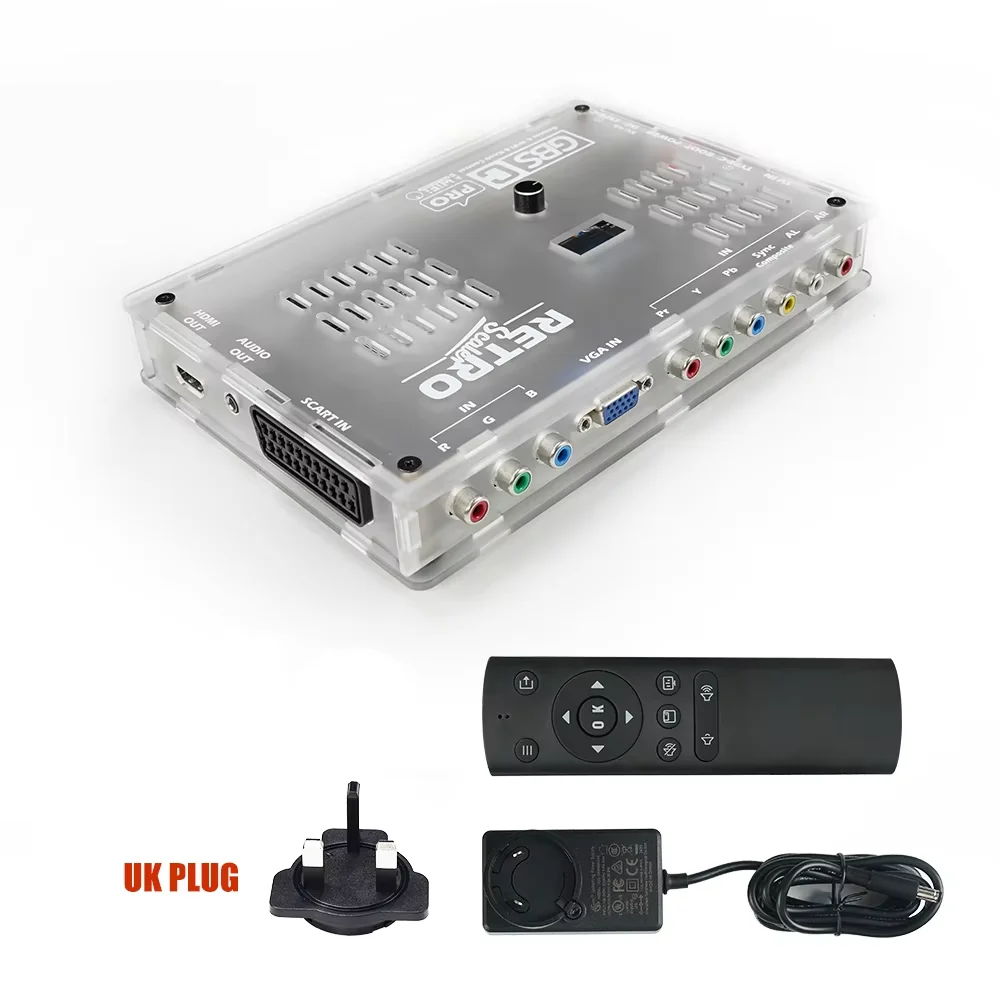 RetroScaler GBSC Pro GBS Control Scart RGBS YPbPr VGA Composite(AV