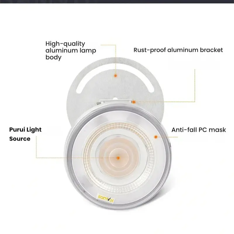 3W 6W Pool Wall Light Underwater Spotlights Ultra-thin Adjustable Angle Fish Pool Colorful Water Feature Lights Swimming Pool