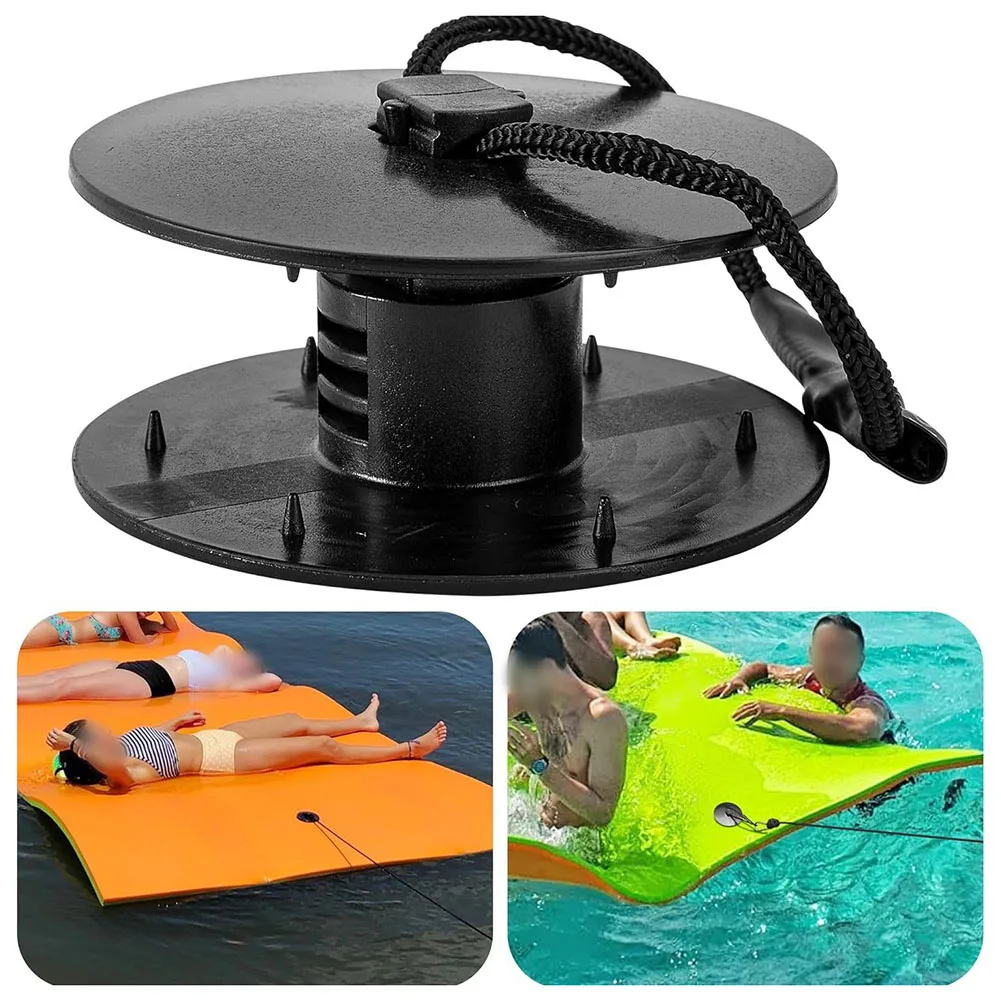 

For Floating Mat Anchoring Floating Mat Tether Buckle Kit Quick Installation Low Profile Compatible With Most Mats/Mooring Point