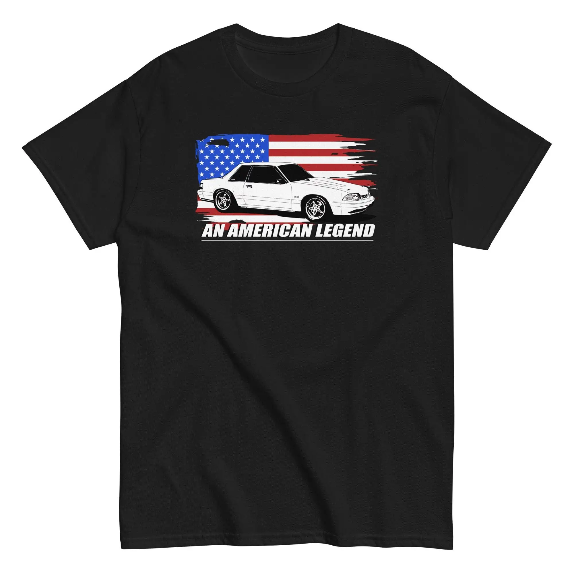 Mustang T Shirt Notchback Gt 5 0 For Car Guy Auto Enthusiasts