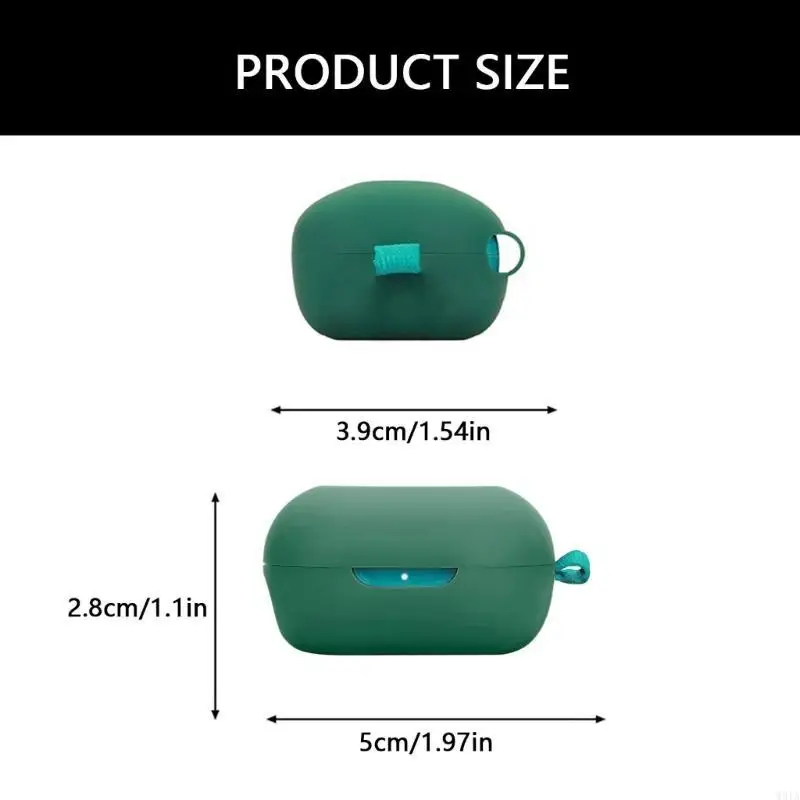 W91a سيليكون حراسة قذيفة ل JLab JBUDS MINI أذن الدقيقة السكن غطاء ناعم