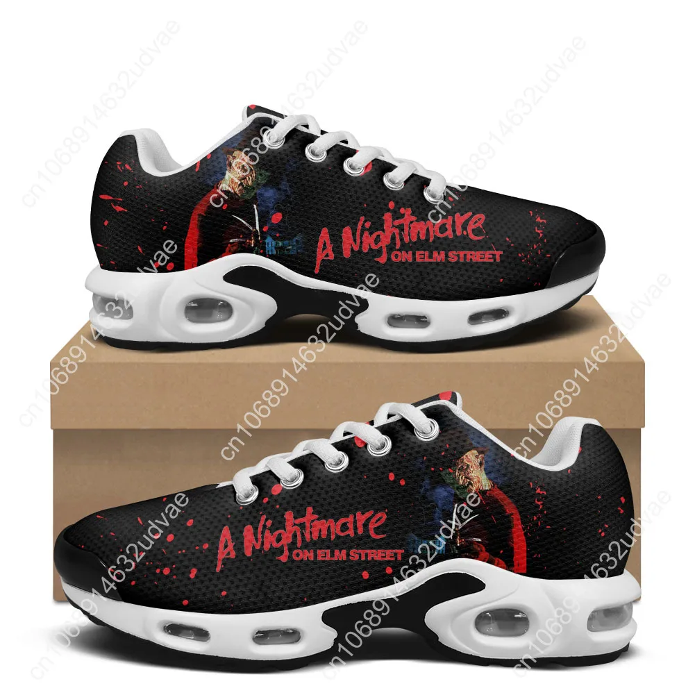 

Kruegers Street Horror Elm Scary Nightmare Freddy Sports Air Cushion Sneakers Mens Womens Sports shoes Custom Mesh Sneaker