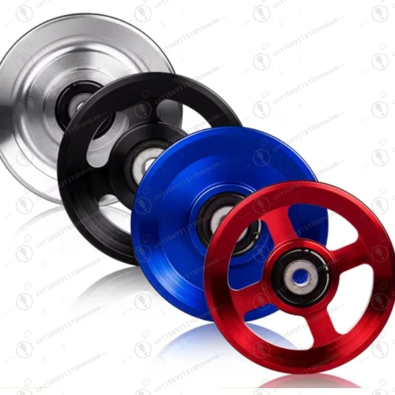 90 مللي متر الصالة الرياضية سلك حبل بكرة الرياضة الصلبة جوفاء الألومنيوم بكرة مع 6202-2rs الكرات