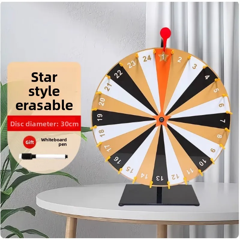 Lucky Wheel Game for Teaching Activities Digital Lottery Desktop Spinner