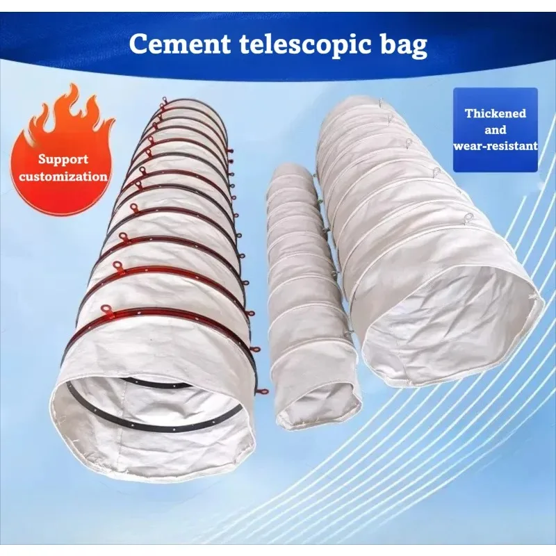 Dry Ash Cement Blanking Telescopic Thickening Wear-resistant Bulk Machine Conveying Power Plant Fly Ash Dust Bag