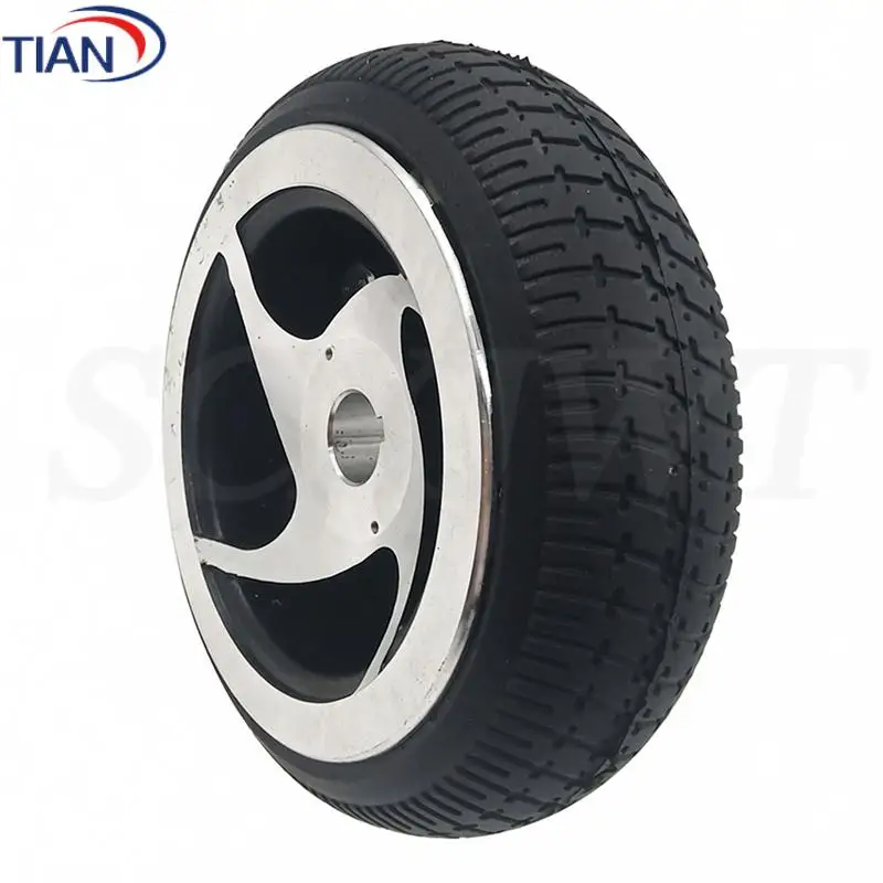 

6.5-inch Silent Solid Elastic Tire – Eco-Friendly, Durable, Suitable for Electric Vehicles, Robots, Logistics & Wheelchairs