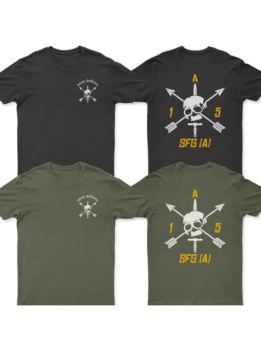5TH Special Forces Group SFG(A) Nous Defions T-Shirt. Summer Cotton O-Neck Short Sleeve Mens T Shirt New S-3XL