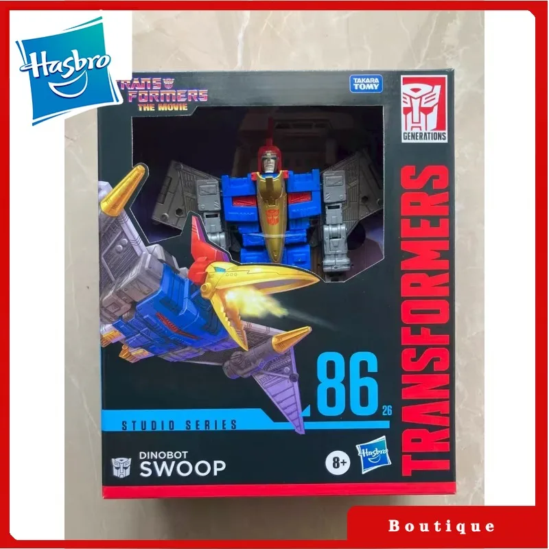 

В наличии Hasbro Transformers игрушки Studio Series SS-86-26 Dinobot Swoop Классические фигурки Cybertron Autobots Коллекционные