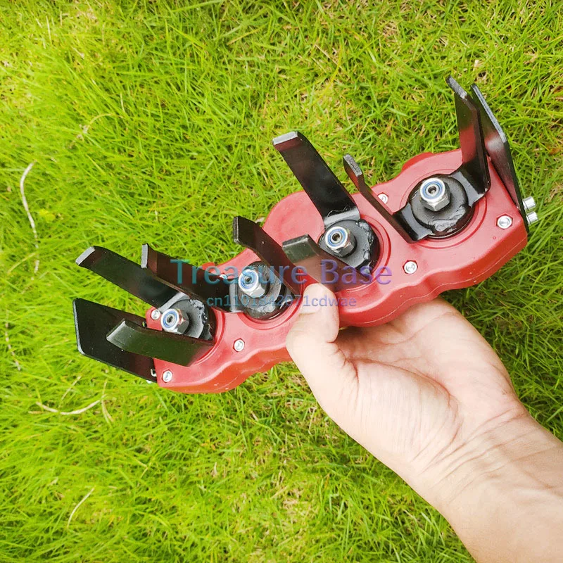 

New Weeding Wheel Mower Accessories Wire Wheel Garden Brush Mower Blade Garden Head Brush Garden Yard Mower Tool