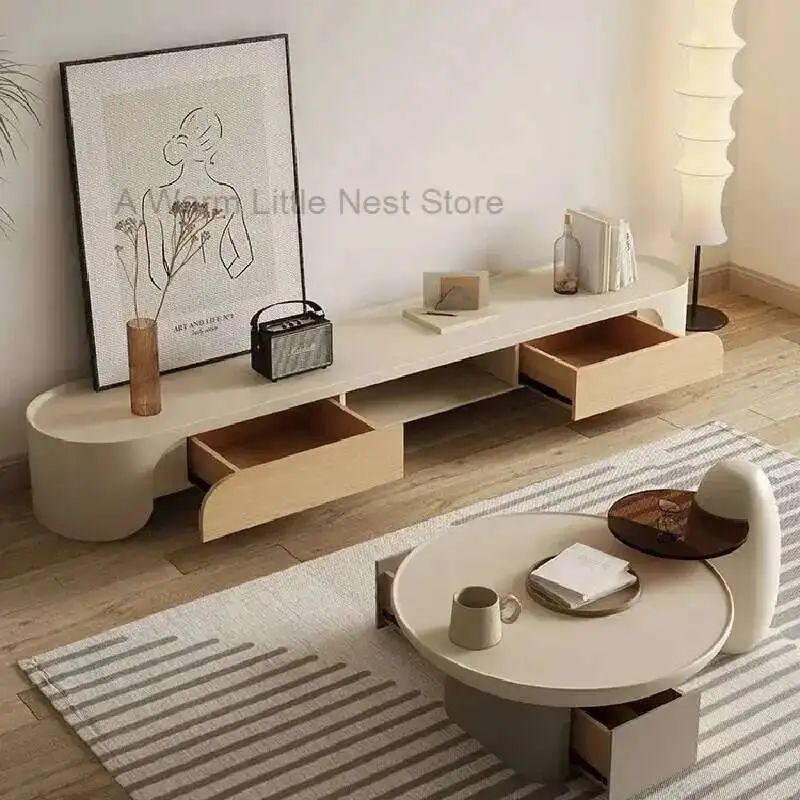

Furniture Entertainment Tv Cabinet Stand Living Room Luxury Corner Drawer Modern Console Designer Muebles Tv Hotel Furniture