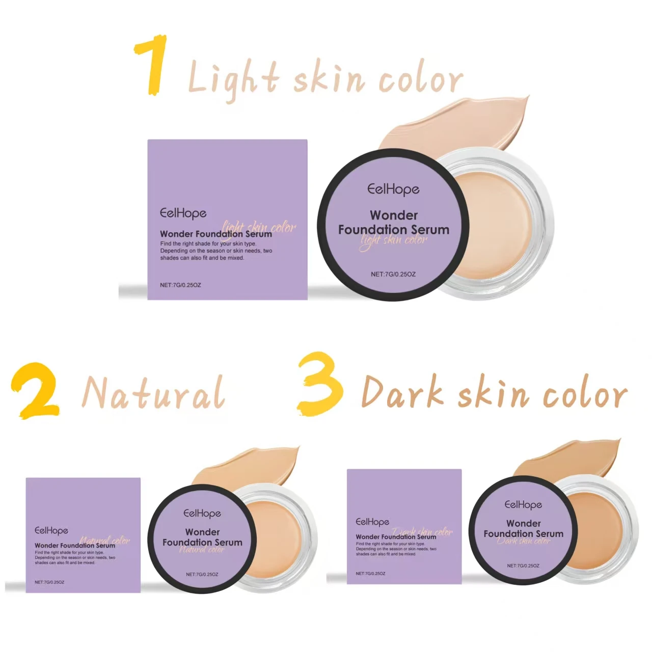 Correttore idratante Illumina le occhiaie Vegan Cruelty Free Paraben For Aspetto naturale Lacrime le occhiaie sotto