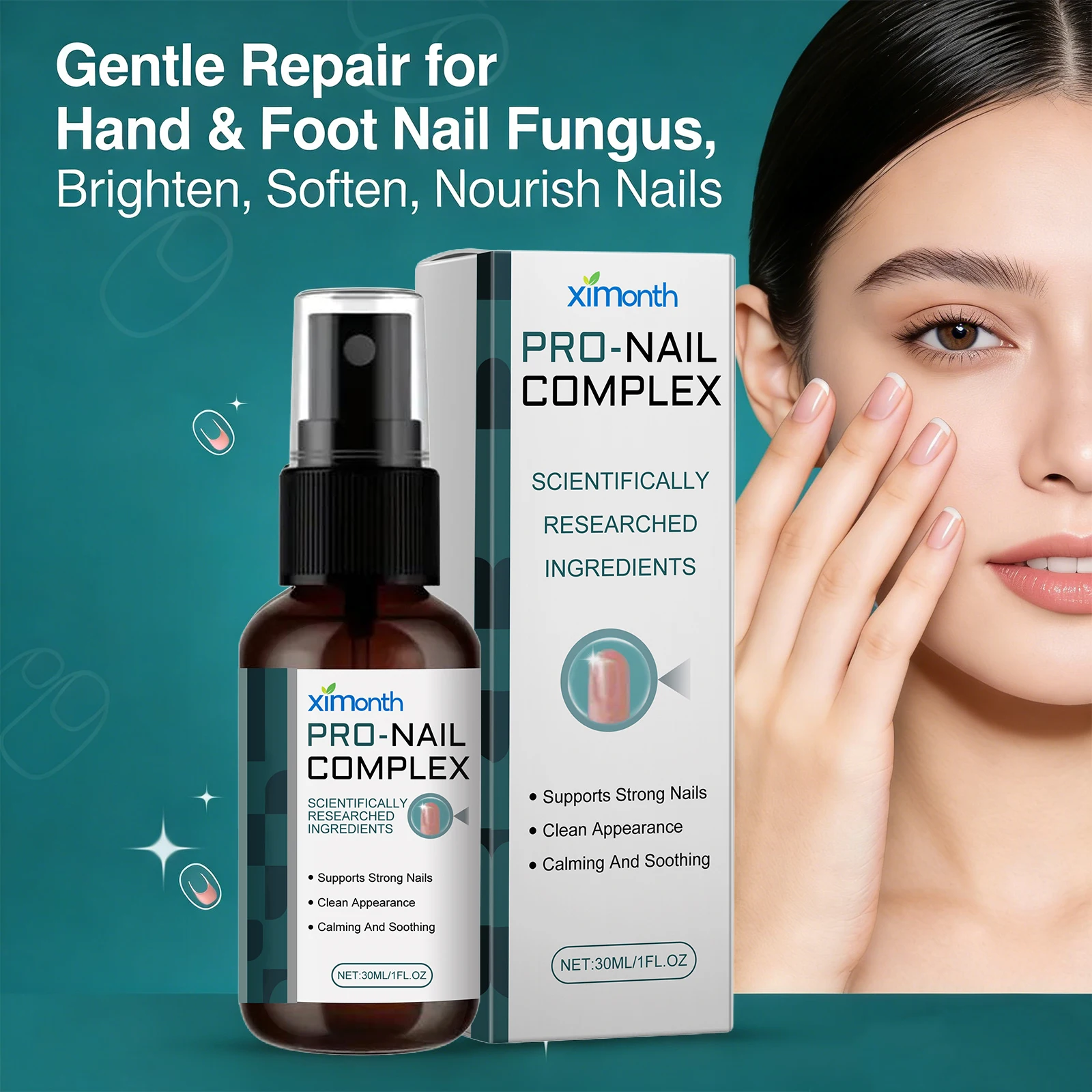 

Nail Care Serum Anti Nail Fungus Improve Onychomycosis Strong Nail Anti Infection Calming Soothing Foot Nails Care Essence
