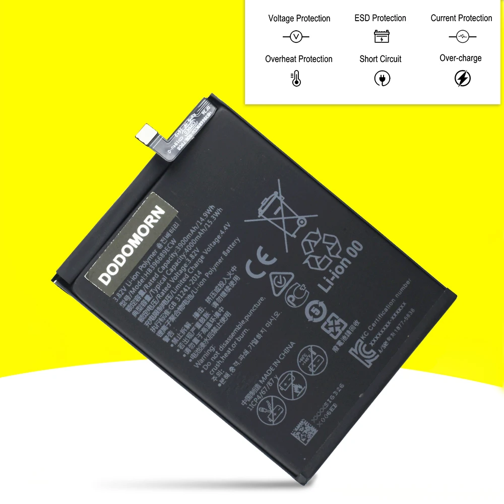 HB406689ECW HB396689ECW Battery For Huawei Mate 9 Mate9 Pro Enjoy 7 8 9 Plus Y7 Y9 2017‑2019 Honor 8C Phone Battery