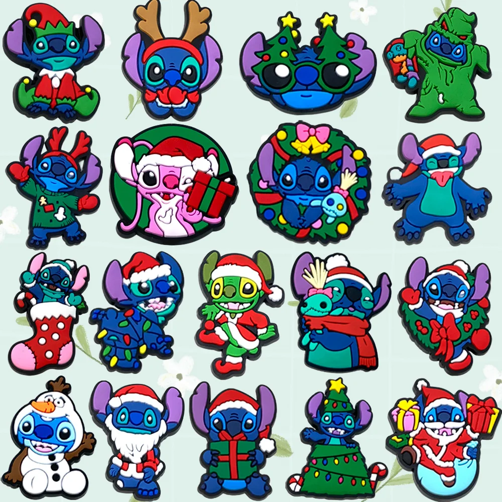 

Christmas Series Cartoon Shoe Charms Fit for Clog Sandals Wristbands Shoe Accessories Decorative Buckle for Wrist
