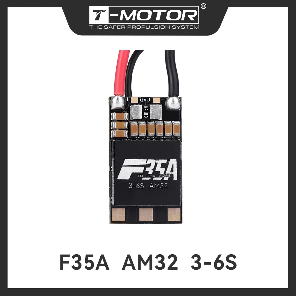 

T-MOTOR ESC F35A 3-6S 32-битный высококачественный электронный регулятор скорости для RC FPV самолета