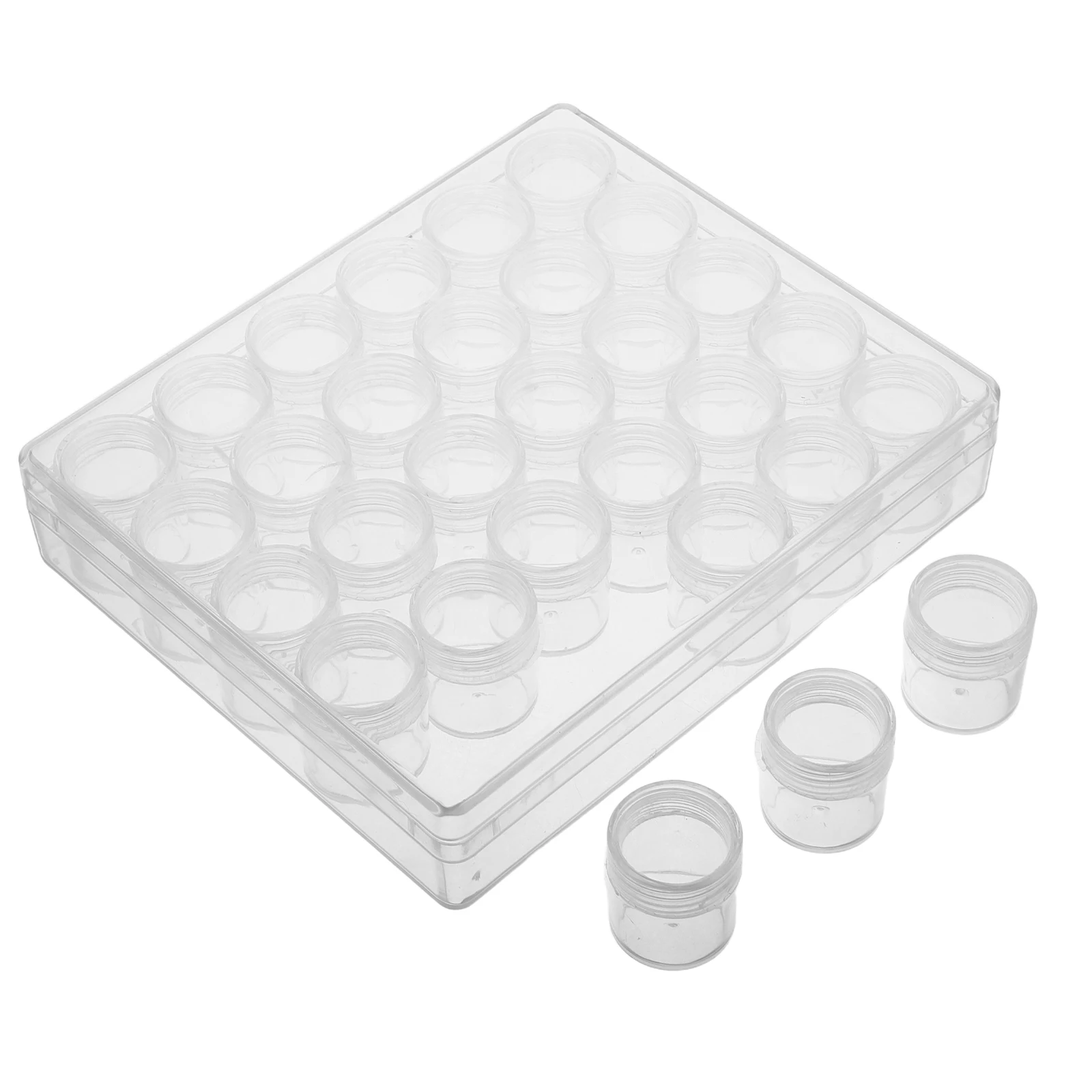 

30 Pcs Plastic Empty Organizer Case Classification Storage Bottled Travel