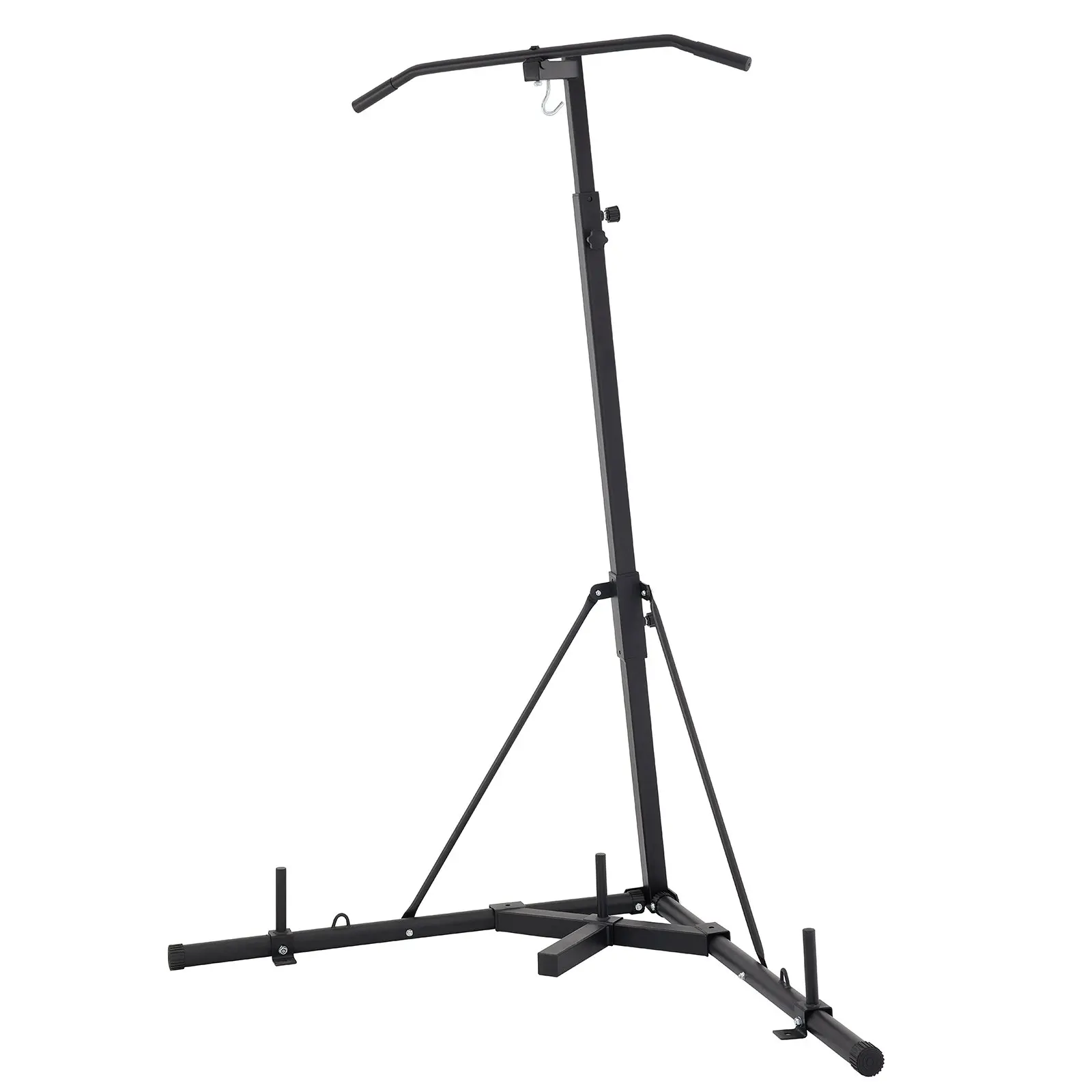

Foldable Height Adjustable Punch Bag Stand Fits Heavy Bag and Speed Bag