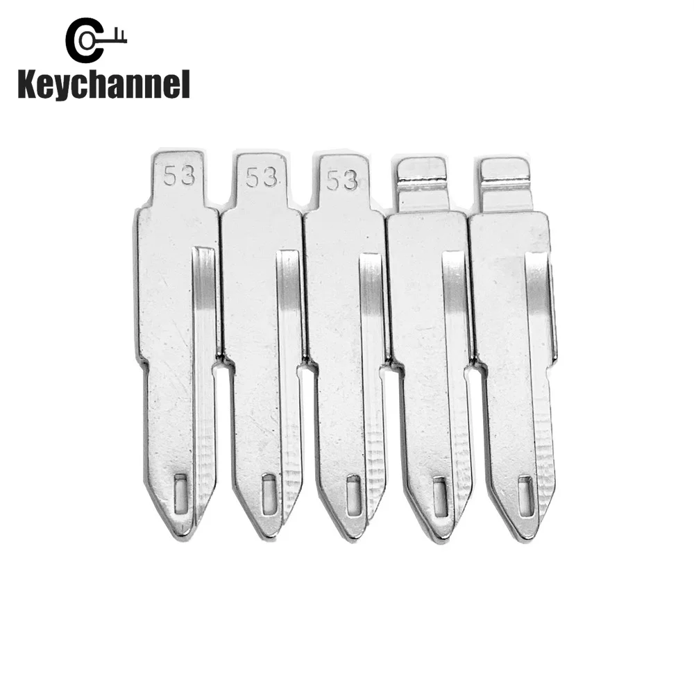 10pcs NE72 자동차 키 블레이드 # Citroen Peugeot 206 Renault Clio2 Duster Logan for KEYDIY VVDI Xhorse Remote 용 53 KD 원격 블랭크