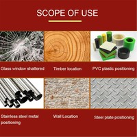 Automatic Center Punch Woodworking Carbon Steel+alloy Steel Non Slip Grip Spring Loaded With 2 Pcs Spare Punch