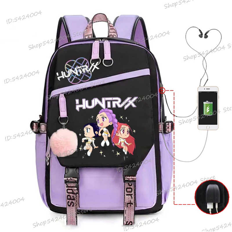 スクールバックパックアニメ漫画アニメバッグパック韓国スタイル大学スクールバッグ十代の女の子のためのファッション旅行リュックサック