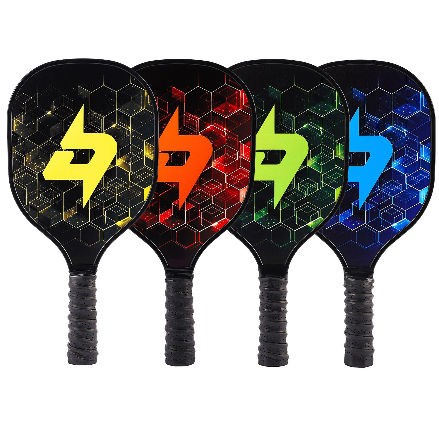 

Deerfamy Pickleball Paddle 10mm Thick Poplar Wood Edge Binding Outdoor Sports Non Slip Grip Racket For Adults In Stock