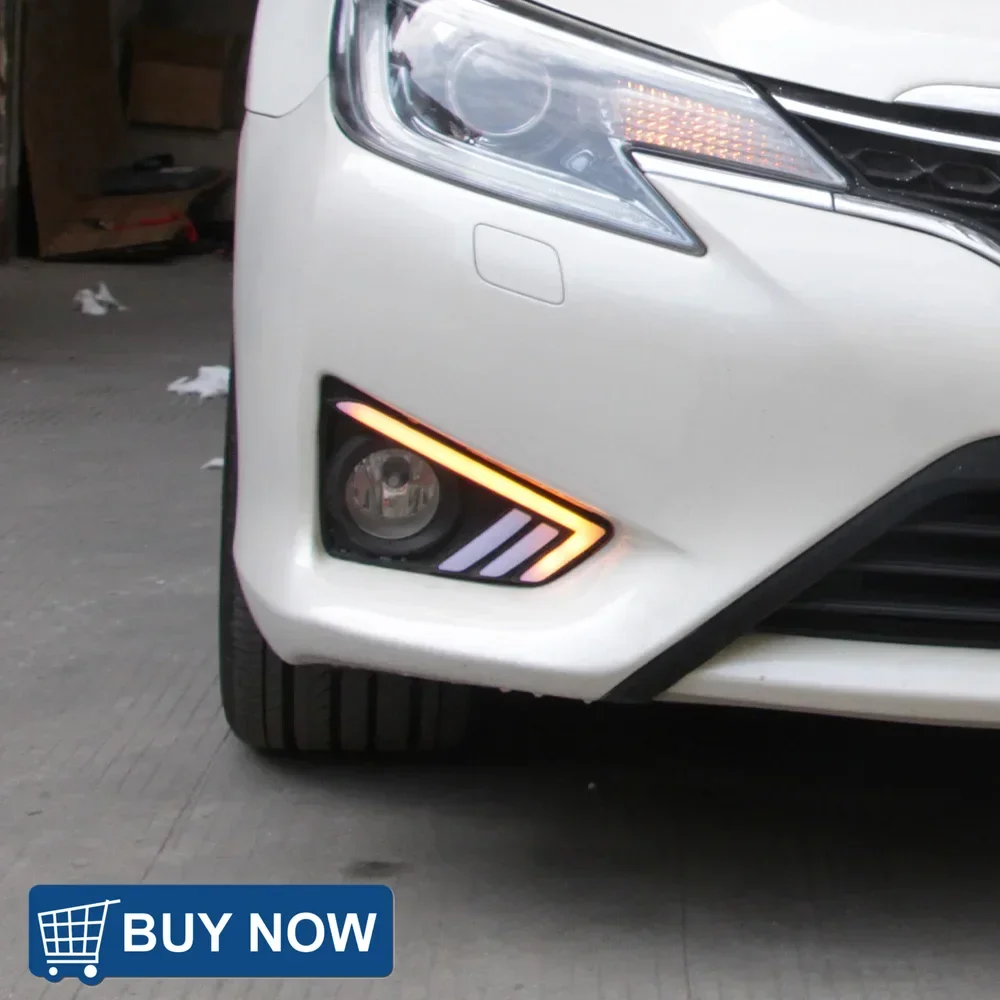 

Front Bumper For Toyota REIZ 2013-2018 Upgrade LED Dynamic Daytime Running Light Car light Assembly Tool Accessories