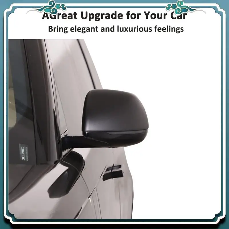 

Premium For Land Rover Range Rover Sport L460 2023 Car Side Rearview Mirror Cover Cap Trim Replacement Parts (Matte Black)