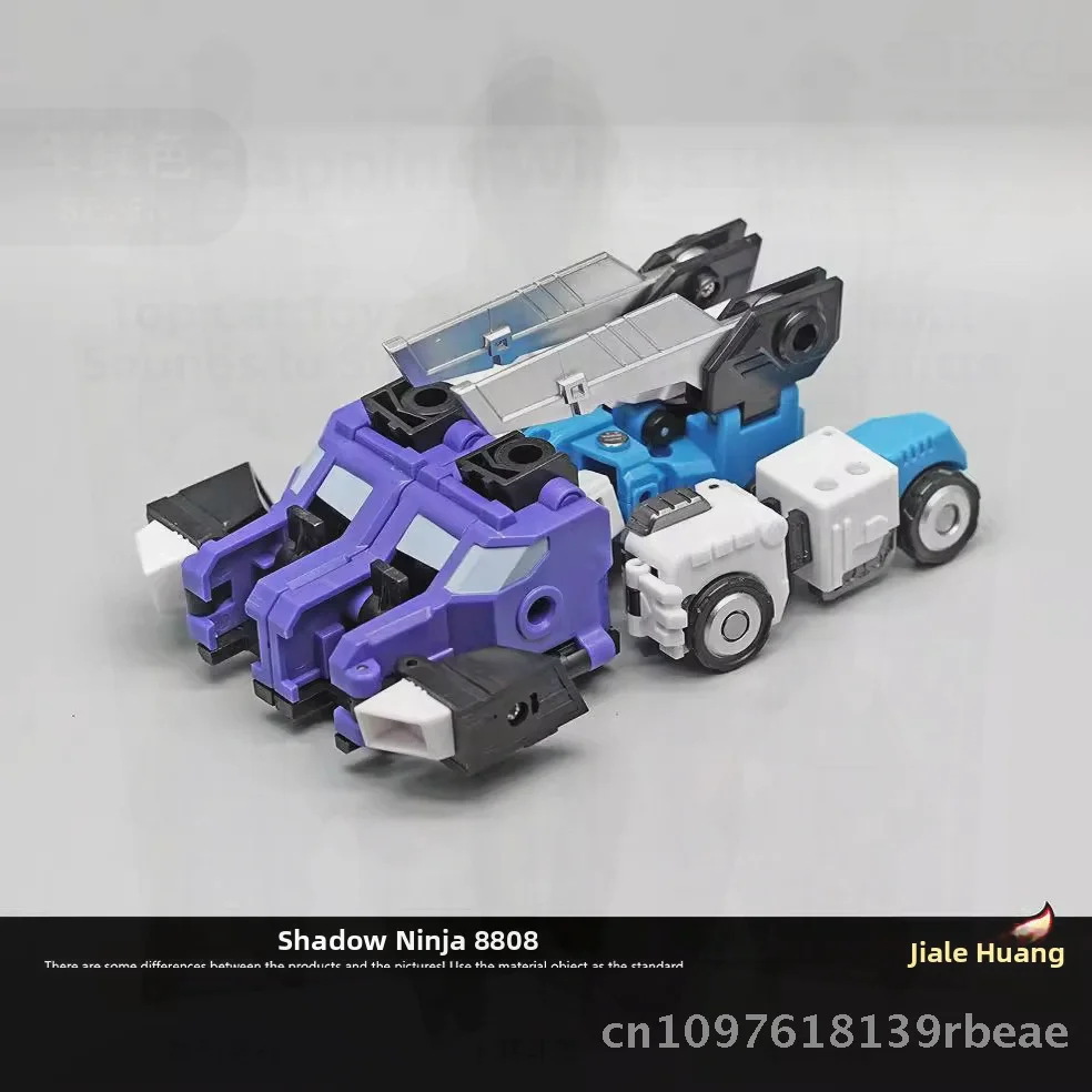 Jialehuang 8808 Ninja Warrior Staff Transformacja Zabawka Sześcio-zmienny Tryb Zwierzęcy Model Plastikowy Prezent dla Chłopców Dzieci