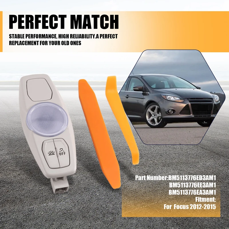Super Sale BM5113776ED3AM1 Car LED Light Switch Roof Lamp Switch for Ford Focus 2012-2015 Car Accessories