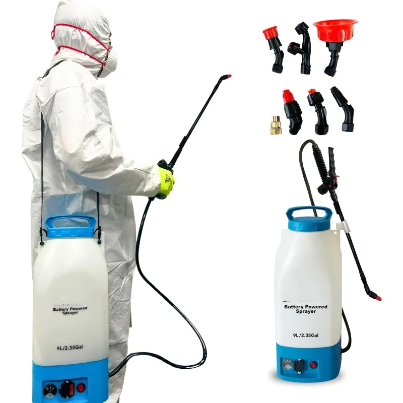 Sprayer-Multifunctional Weed Sprayer for Lawn&Garden with Adjustable Nozzles,Shoulder Strap, Telescope