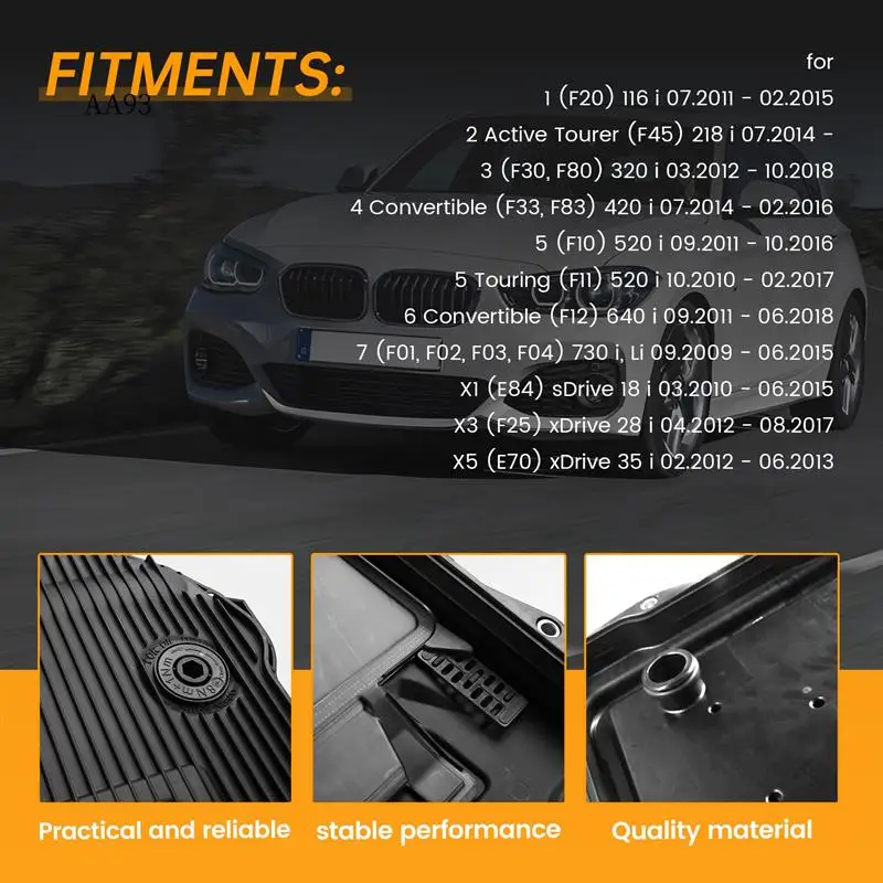 

AA-24118612901 Automatic Transmission Oil Pan For BMW F20,F30, F80,X1