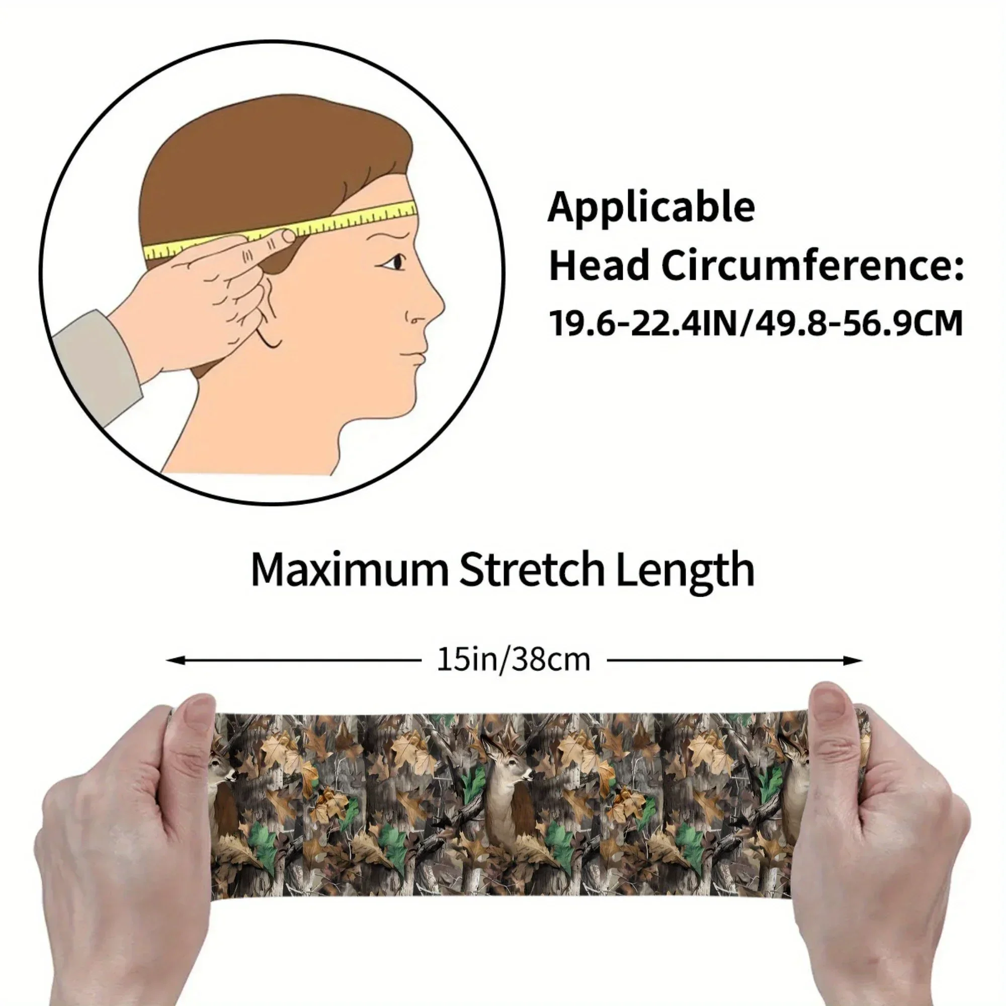 Customization Grass And Trees Sports Headband