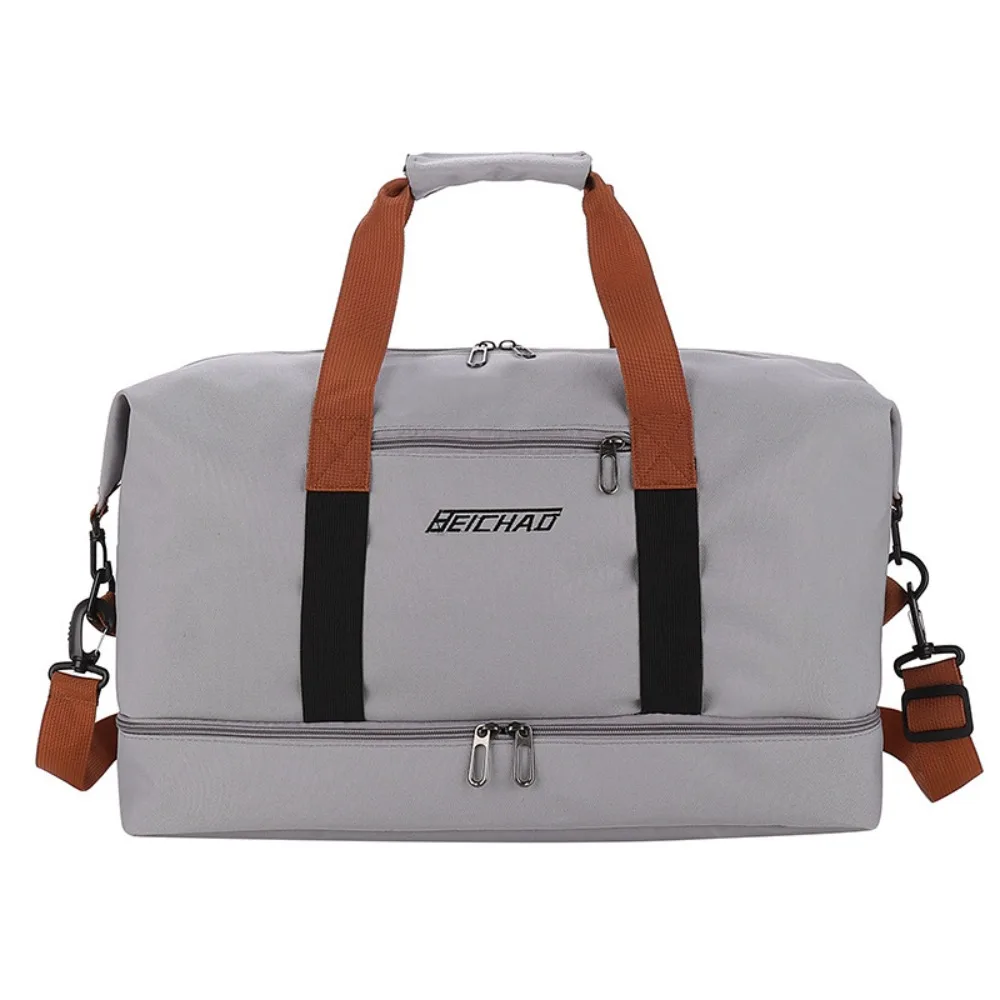

Fashion Large Capacity Travel Duffle Bag Waterproof Business Trip Travel Luggage Bag Handheld Sports Messenger Bag Women
