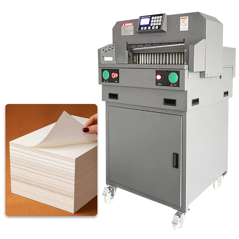 490Mm Low Price High Quality Electric Automatic Cutter A3 Paper Cutter Heavy Duty Guillotine Paper Cutter