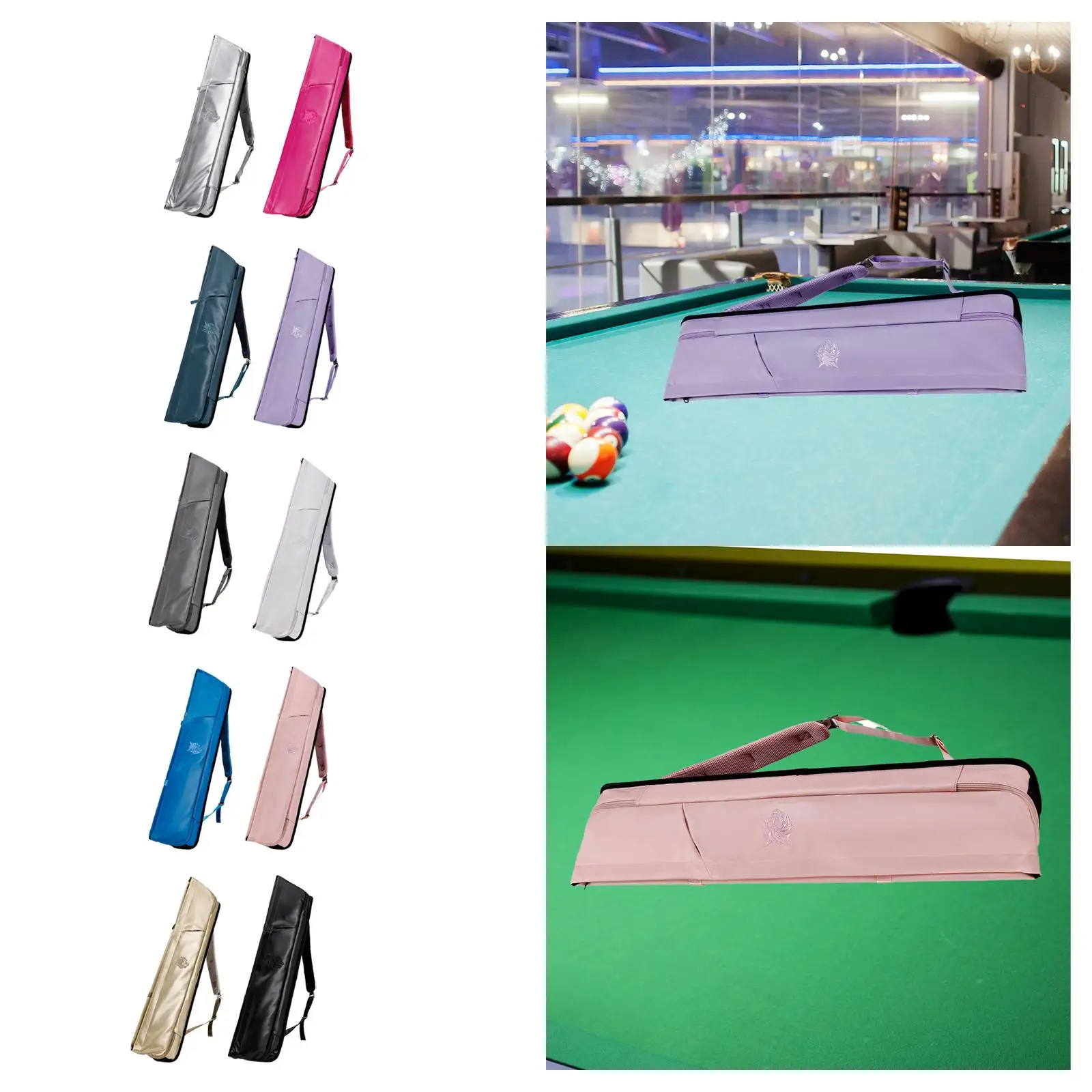 

Сумка на плечо для хранения кия, сумка на ремне для мужчин и женщин, аксессуары для бильярда, подарок