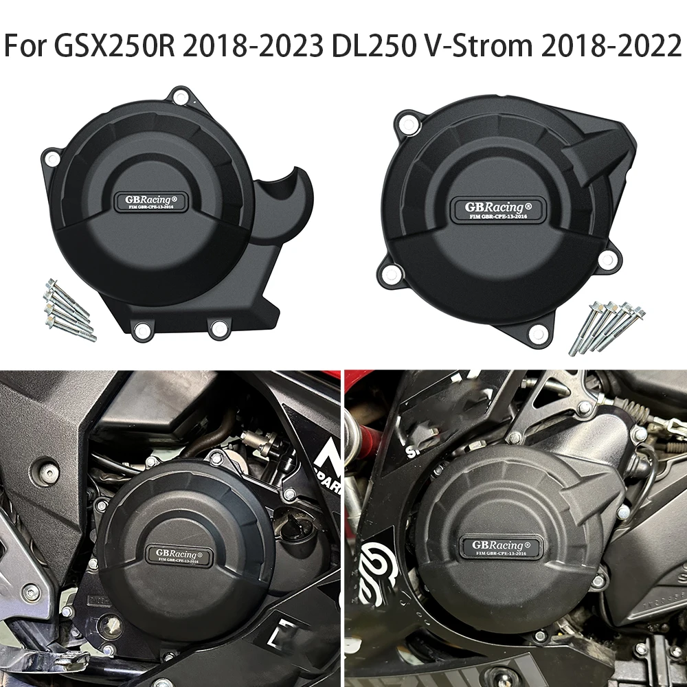 

Motorcycle Engine Protection Cover For Suzuki GSX250R 2016-2023 DL250 V-Strom 2018-2023
